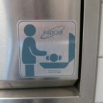 praktischer wickeltisch für sicheren und bequemen windelwechsel – ideal für babys und kleinkinder.